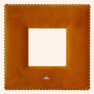 Fotolijst met zachte velours en siernagels 55x55cm