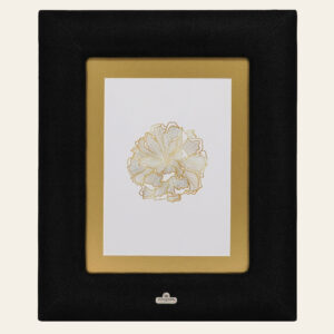 Fotolijst met roggenleer 48x40cm