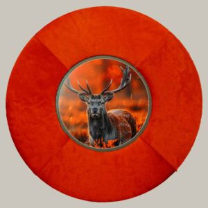 Fotolijst met gekleurde vacht 113cm