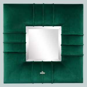 Spiegel met decoratieve bies 55x55cm