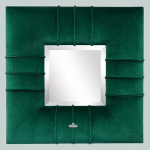 Spiegel met decoratieve bies 55x55cm