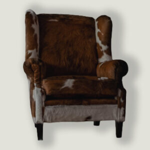 Koeienhuid fauteuil Royal