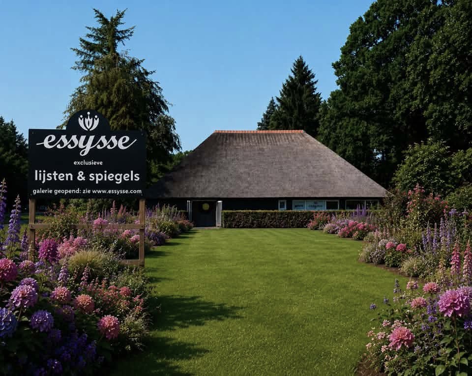 Bezoek onze galerie met luxe spiegels en fotolijsten